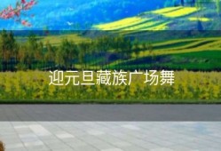 迎元旦藏族广场舞