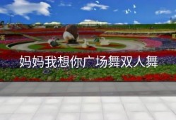 妈妈我想你广场舞双人舞