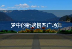 梦中的新娘慢四广场舞