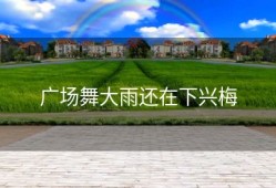 广场舞大雨还在下兴梅