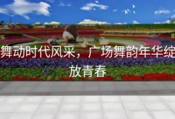 舞动时代风采，广场舞韵年华绽放青春