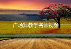 广场舞教学名师视频