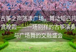 古筝之声荡漾广场，舞动知己共赏晚霞——一场别样的古筝演奏与广场舞的交融盛会