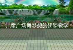 儿童广场舞梦想的翅膀教学