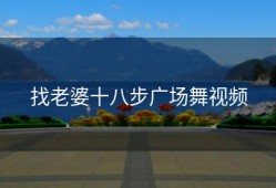 找老婆十八步广场舞视频