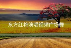 东方红艳演唱视频广场舞