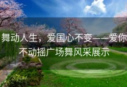 舞动人生，爱国心不变——爱你不动摇广场舞风采展示