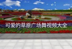 可爱的草原广场舞视频大全