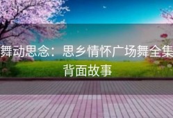 舞动思念：思乡情怀广场舞全集背面故事