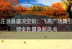 庄浪县盛况空前：飞燕广场舞引领全民健身新风尚