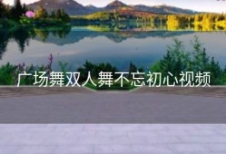 广场舞双人舞不忘初心视频