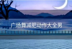 广场舞减肥动作大全男