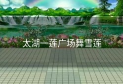 太湖一莲广场舞雪莲