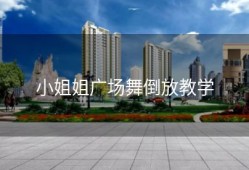 小姐姐广场舞倒放教学