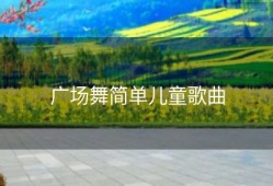 广场舞简单儿童歌曲