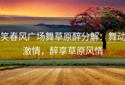 笑春风广场舞草原醉分解：舞动激情，醉享草原风情
