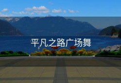 平凡之路广场舞