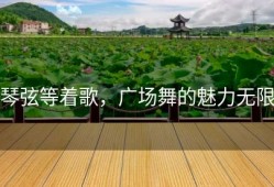 琴弦等着歌，广场舞的魅力无限