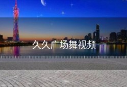 久久广场舞视频