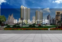 嵊州有多少广场舞