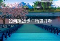 如何跳28步广场舞好看