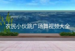 农民小伙跳广场舞视频大全