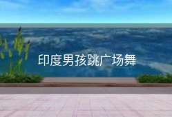 印度男孩跳广场舞