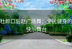 杜郎口后赵广场舞：全民健身的快乐舞台
