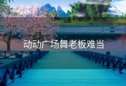 动动广场舞老板难当