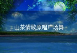 山茶情歌原唱广场舞