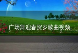 广场舞迎春贺岁歌曲视频