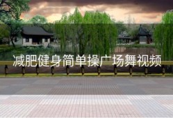 减肥健身简单操广场舞视频