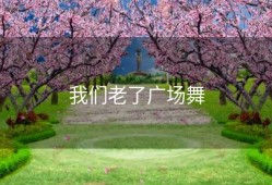 我们老了广场舞