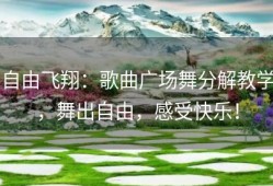 自由飞翔：歌曲广场舞分解教学，舞出自由，感受快乐！