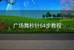 广场舞秒针64步教程