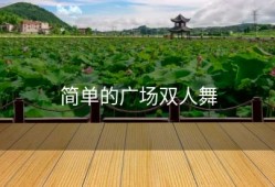 简单的广场双人舞