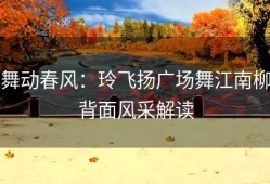 舞动春风：玲飞扬广场舞江南柳背面风采解读