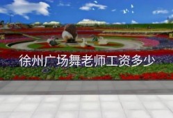 徐州广场舞老师工资多少