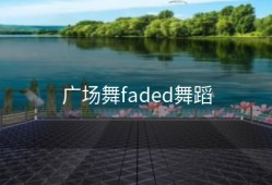 广场舞faded舞蹈