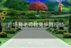 广场舞老师教鬼步舞视频