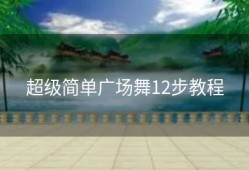 超级简单广场舞12步教程