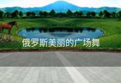 俄罗斯美丽的广场舞