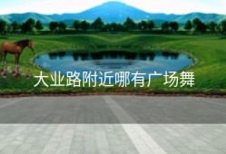 大业路附近哪有广场舞