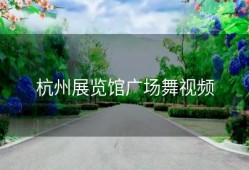杭州展览馆广场舞视频