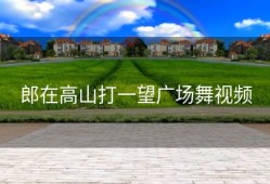 郎在高山打一望广场舞视频