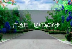 广场舞十送红军36步