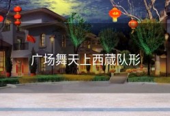 广场舞天上西蒇队形