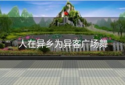 人在异乡为异客广场舞