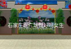 石家庄跳广场舞好吗女生