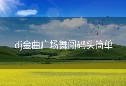 dj金曲广场舞闯码头简单